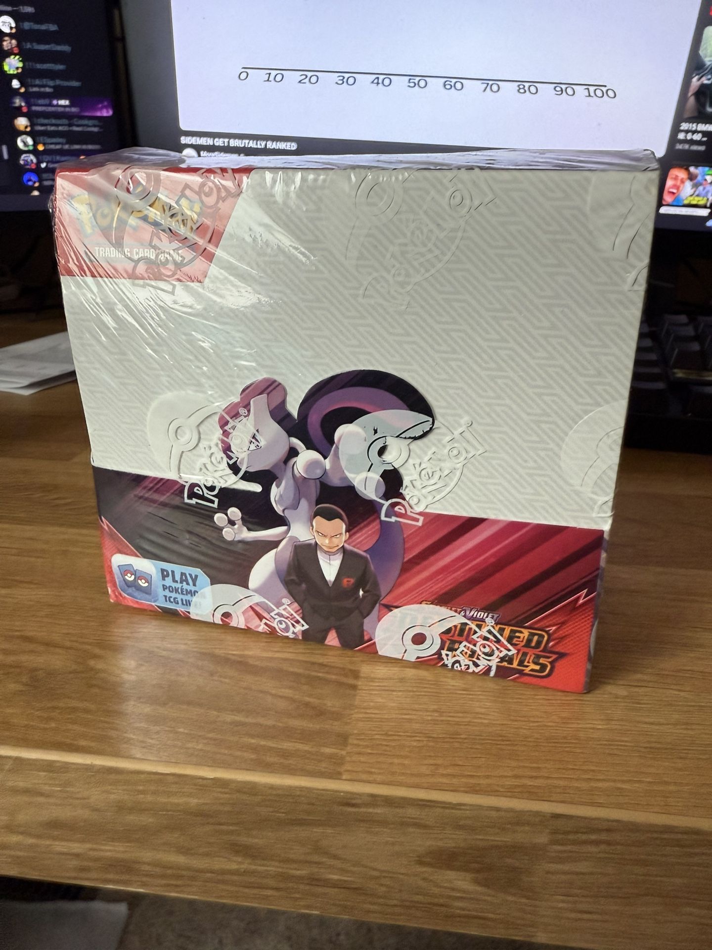 Pokemon Center Scarlet & Violet Destined Rivals Booster Display 36 Pack
