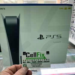 Playstation 5 Disk Edition Brand New $10 Down 