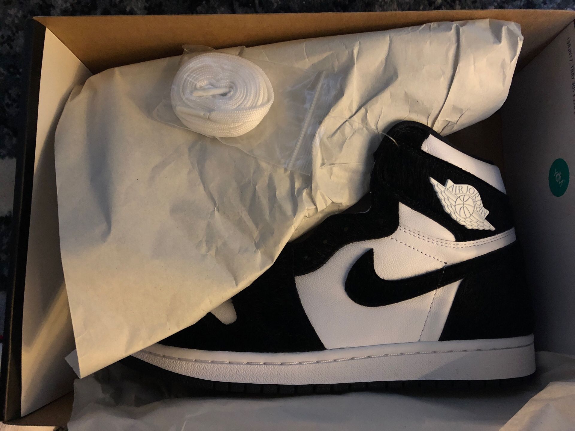 jordan 1 panda twist women's