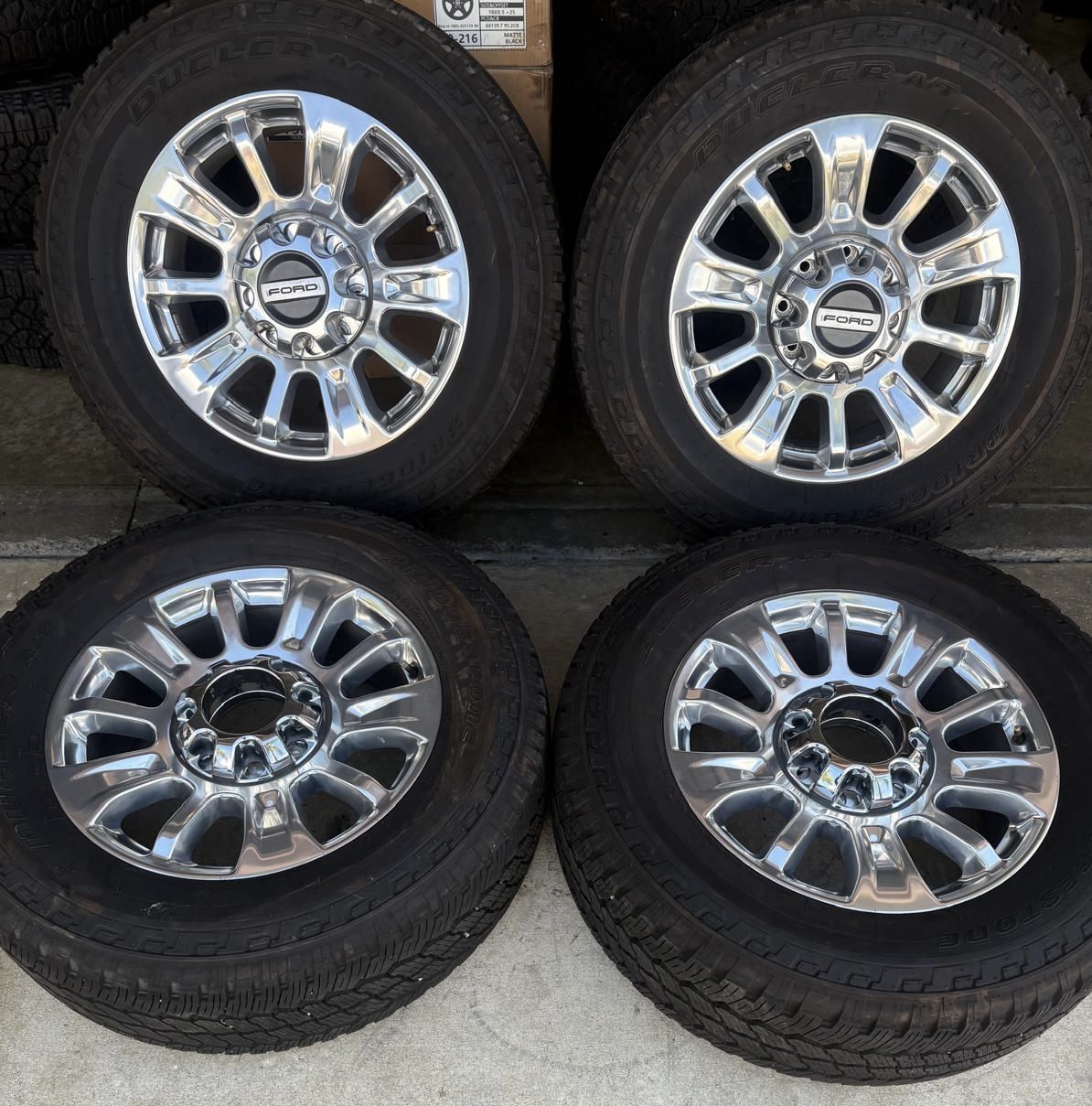 Ford F250 F350 Platinum Factory Wheels Tires for Sale in Murrieta, CA ...