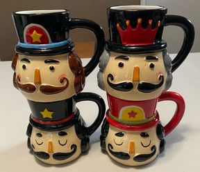 NEW NUTCRACKER MUG SET