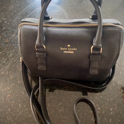 Kate Spade Purse, Black, Over The Shoulder