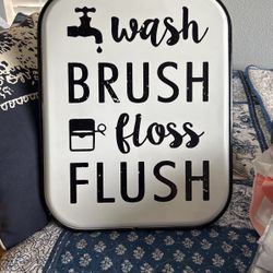 Heavy Metal bathroom Sign 