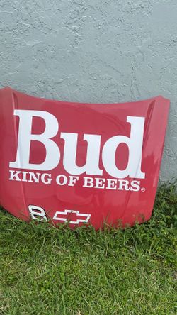 Budweiser king of beers 8 race hood