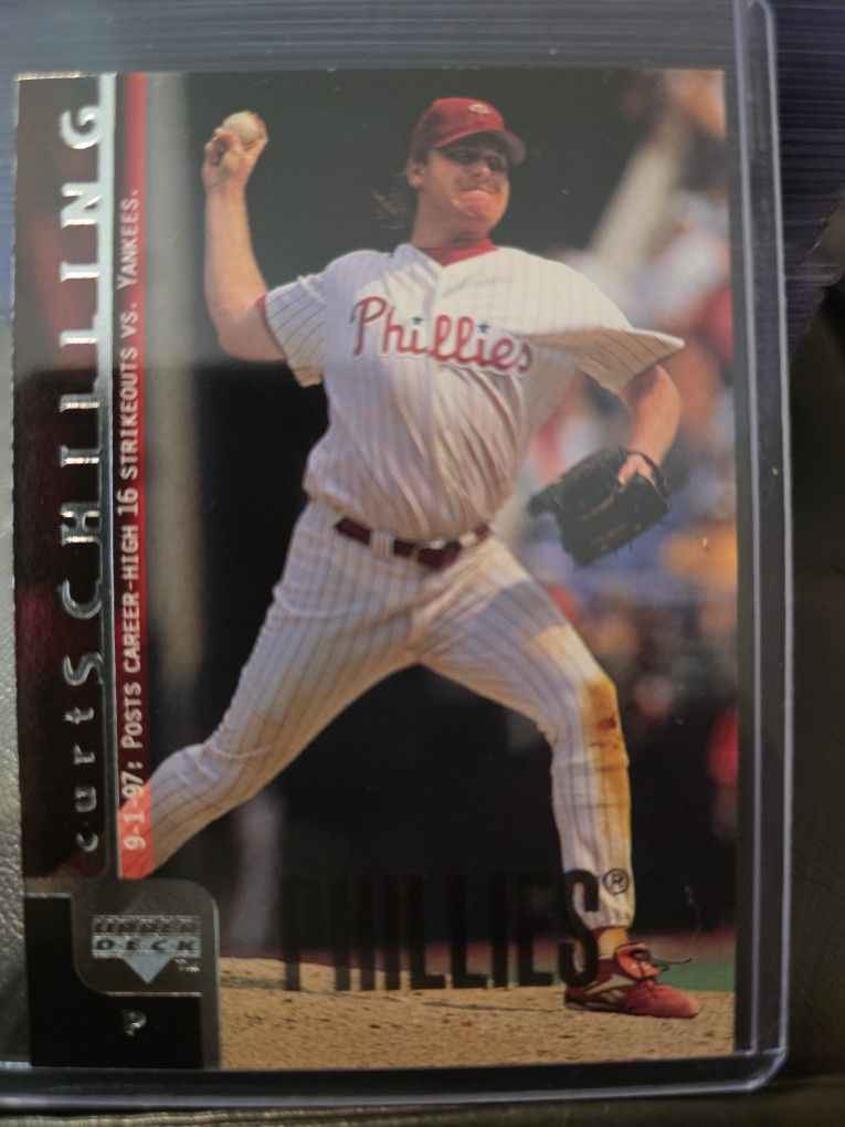 
⚾ Curt Schilling 1997 Upper Deck Baseball Card #475 – Philadelphia Phillies ⚾
