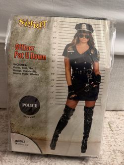 Pat U Down Halloween Costume Adult Small