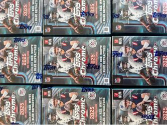 2025 Topps Chrome Football Value Boxes