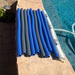 10 Pieces JED  Pool Tools Pool Cleaner Hose 1-1/2 in. H X 48 in. L  Brand New