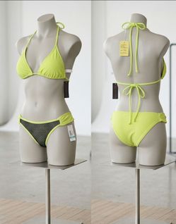Yellow Bikini set size large 💛