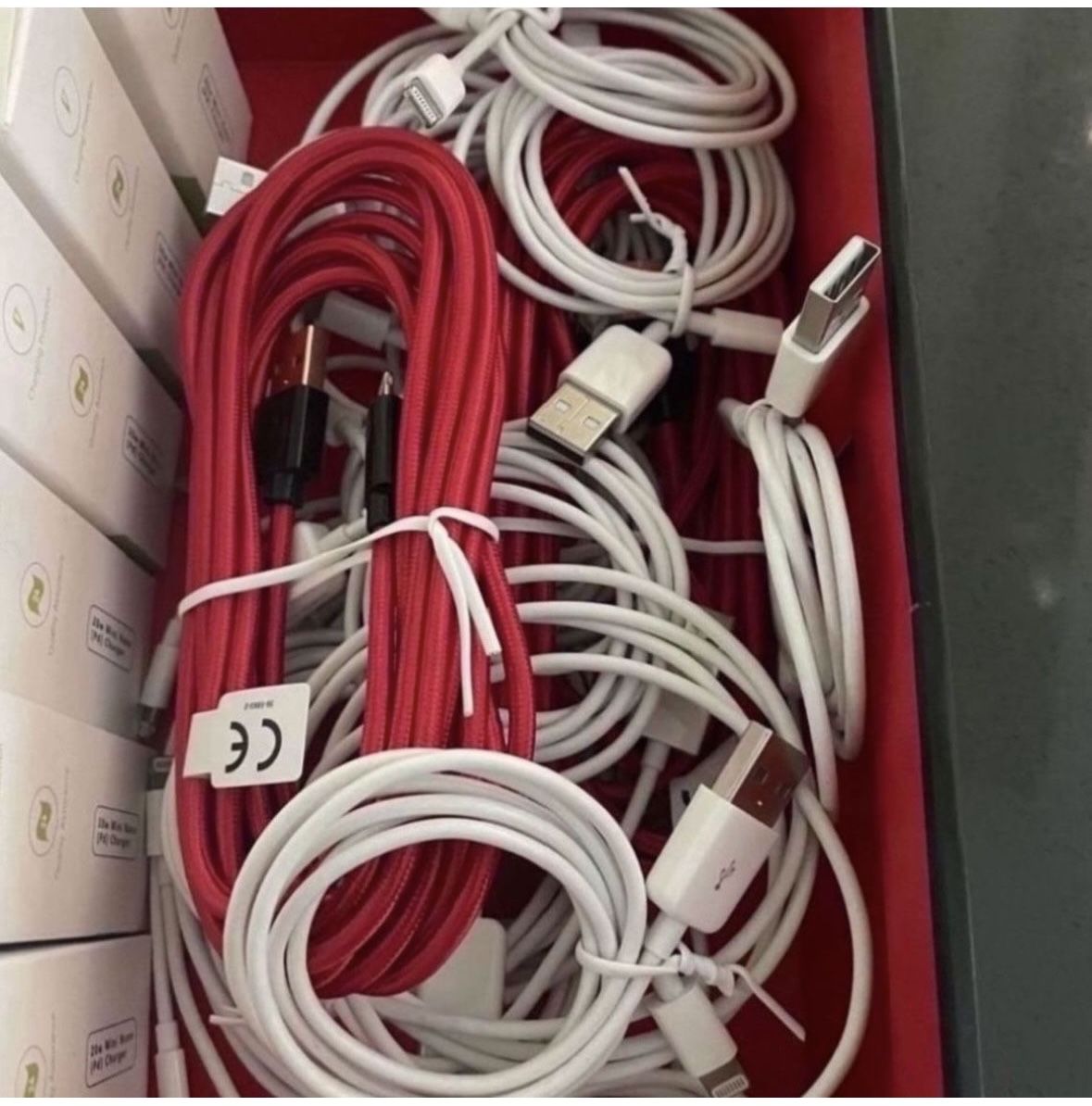 iPhone Chargers.   8 For $12.00 