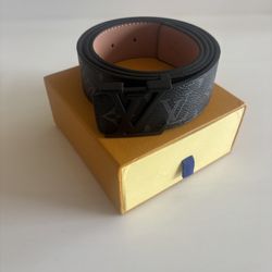 Louis Vuitton Black Monogram Belt