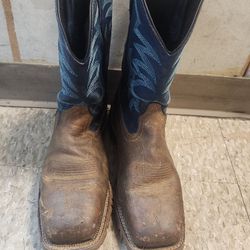 Tony Lama Steel Toe Boots Botas  Casquillo Trabajo