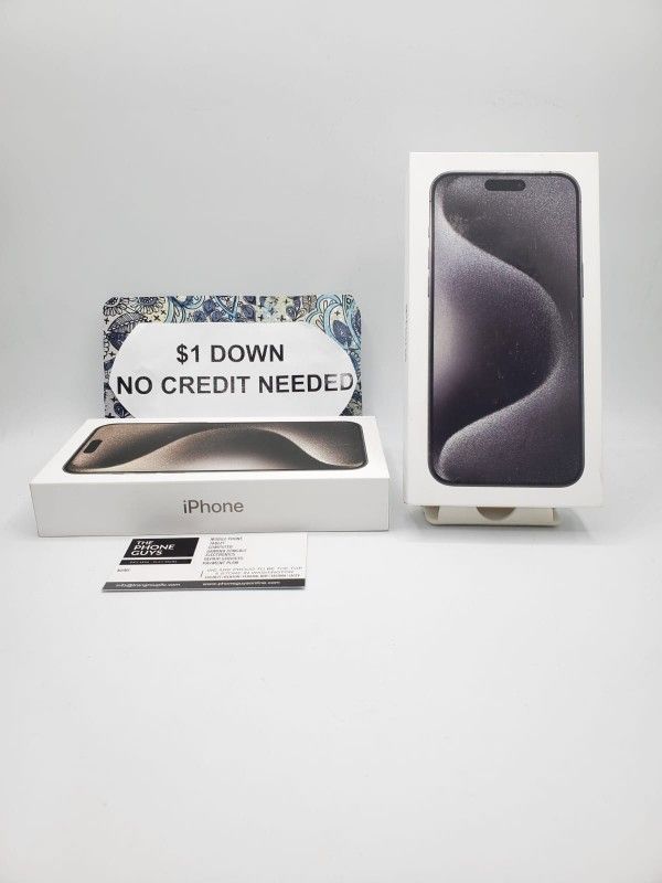 🚀 Upgrade to iPhone 15 Pro Max – Stunning Display & Pro Camera 🌟 Payments available: $1 DOWN