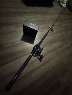 (Murrieta) New Daiwa Proteus 8’ Hvy / Daiwa Lexa 500 casting fishing combo