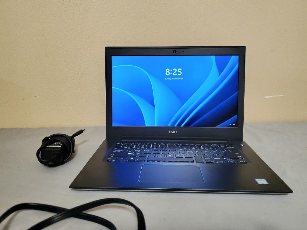 14” Dell | Windows 11, Backlit Keyboard, Intel Core i5 3.4GHz, 256GB Fast Storage, 8GB Memory