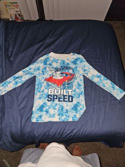 Hot Wheels Built for Speed Long Sleeve Shirt Size 5