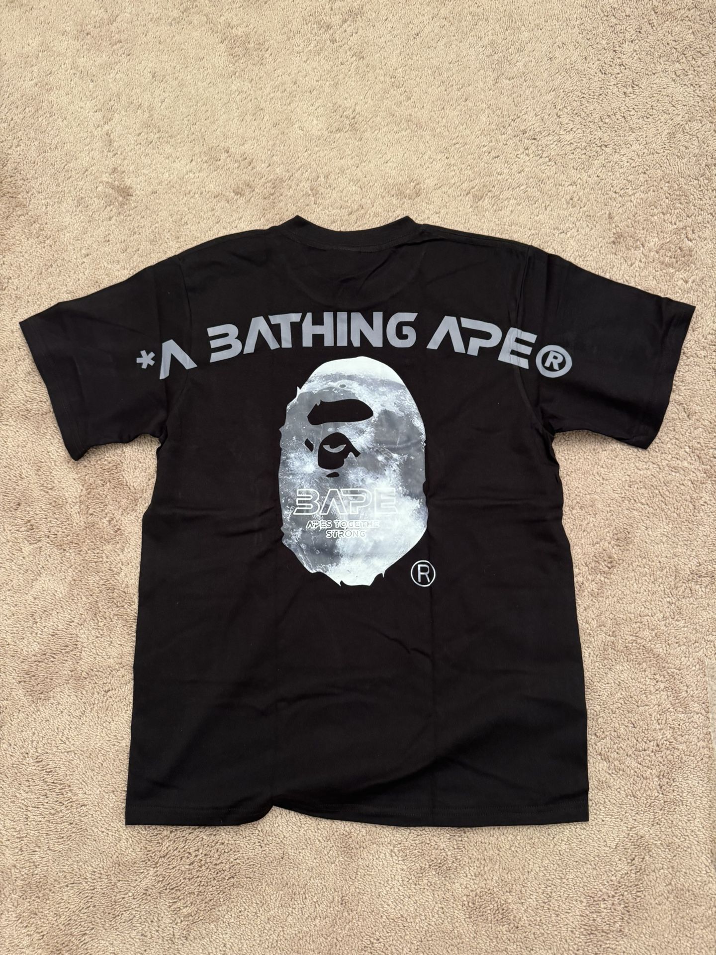 black bape t shirt