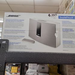 Bose 738063-1200 SoundTouch 20 Wireless Speaker, Works with Alexa, White