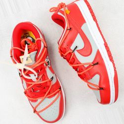 Nike Dunk Low Off White University Red 28
