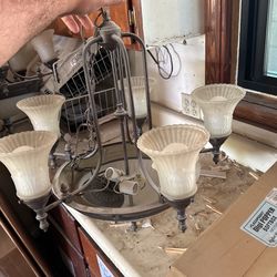 2 Matching Chandeliers