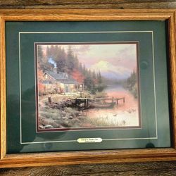 Thomas Kinkaid framed print