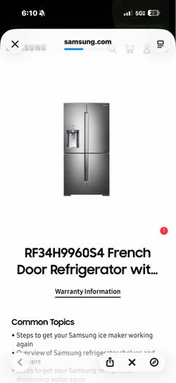 Samsung refrigerator