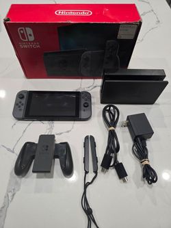Nintendo Switch with Gray Joy-Cons Version 2