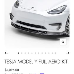 TESLA MODEL Y FULL AERO KIT