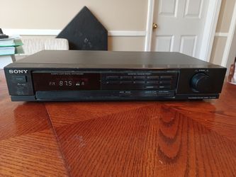 Sony Vintage ST-JX401 Digital AM/FM Stereo Tuner Synthesizer