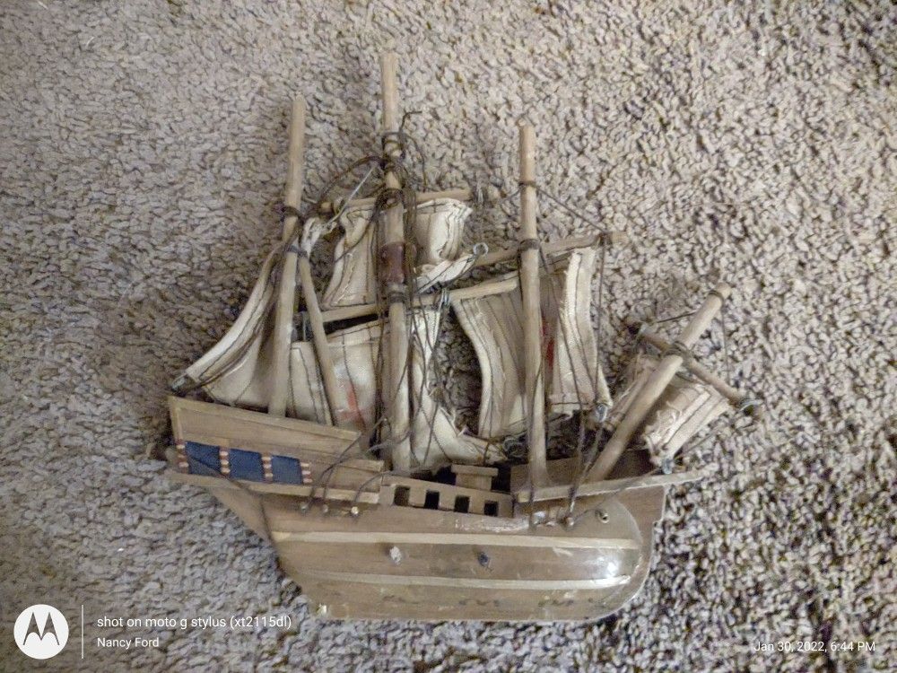Bamboo Craft Sailboat