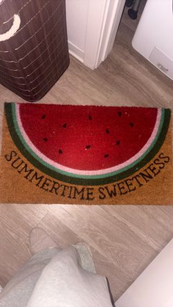Watermelon Doormat – Summertime Sweetness