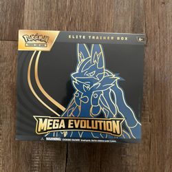 Pokemon Mega Evolution Lucario ETB 