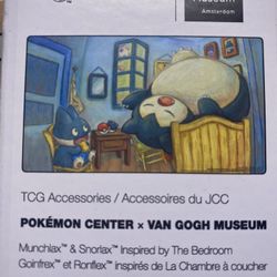 Pokemon Center Van Gogh Museum Playmat