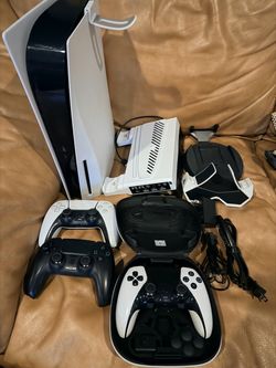 PS5 1TB Console Bundle with Controllers and Accessories