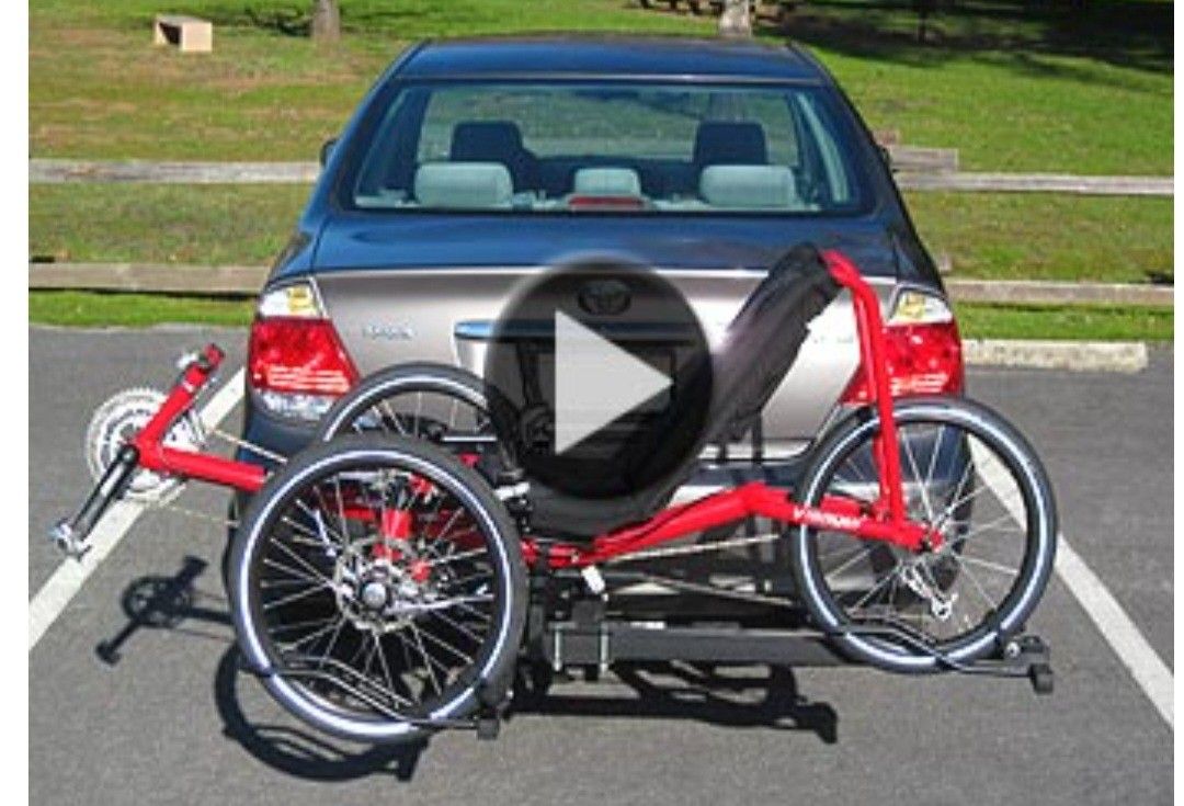 Hitch Rider Trike Rack 1 1/4" Adater