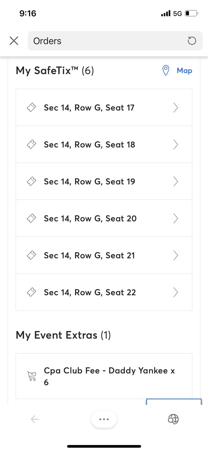 DADDY YANKEE TICKETS I HAVE 6 TICKETS FOR SALE FOR August 4th 250 Each