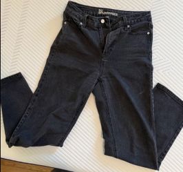 VINTAGE No Boundaries Weathered Black Jeans Denim Faded Black SIZE 6