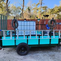 Pressure Washing Set-up, Trailer 