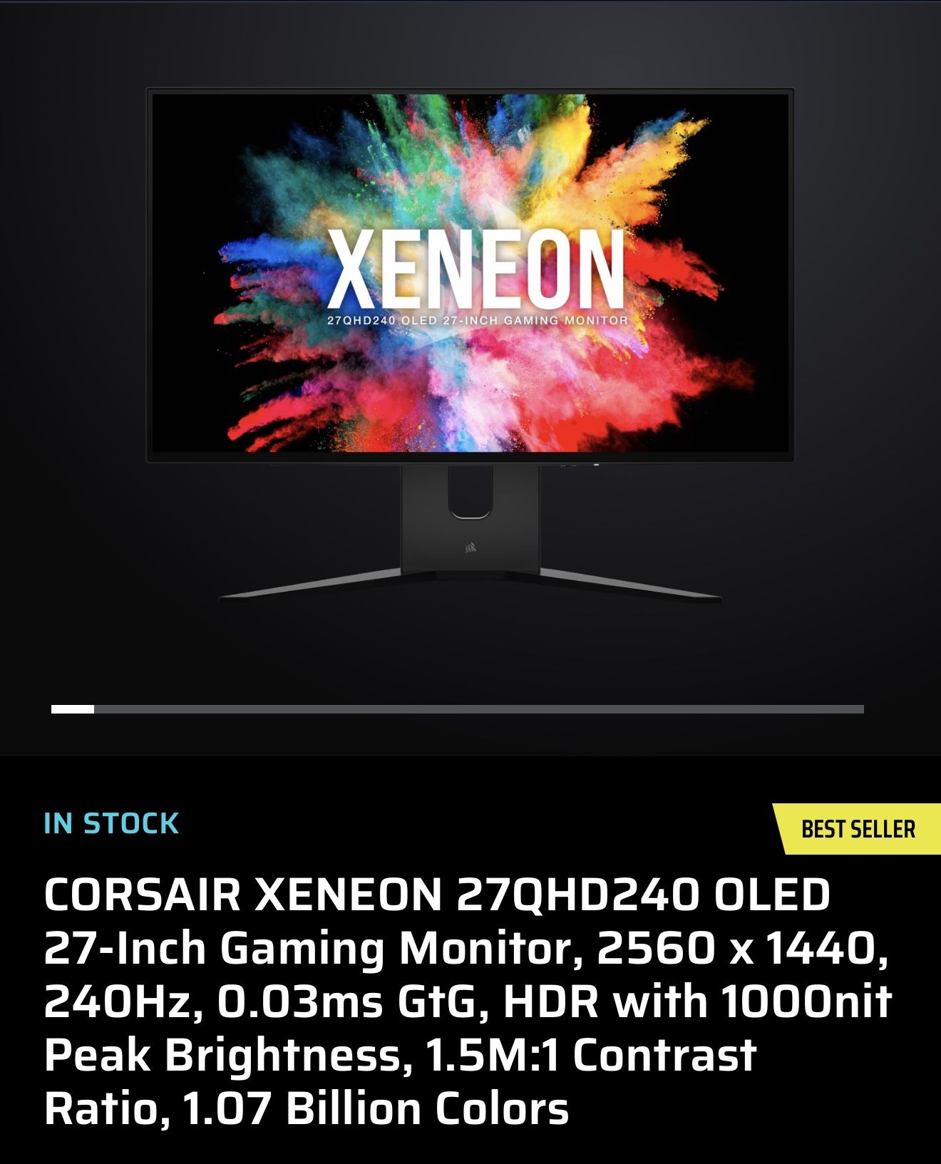 Corsair Xeneon Gaming Monitor