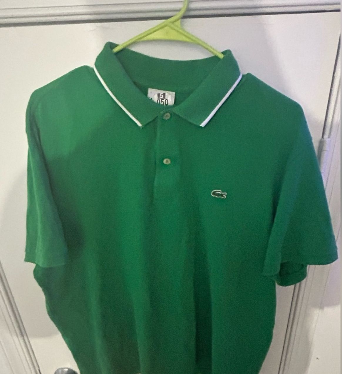 Lacoste Vibrant Green Polo