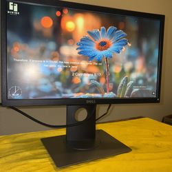 Dell HD Monitor — Rotates & Looks Amazing!