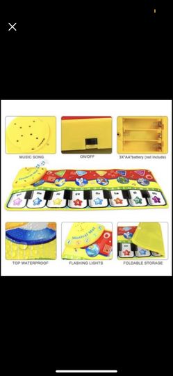 Cool Play Piano Mat Toddlers And Kids