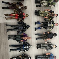 Vintage 1990s / Early 2000s G.I. Joe Action Figures 