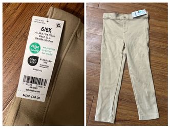 New OSHKOSH Khaki Color Pants Size 6/6X. Bought 33$ Selling 5$