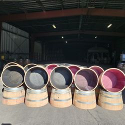 Half Barrels / Planters
Whole Barrels