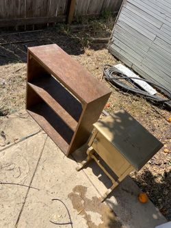 Shelve and Night Stand