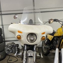 Honda CB550 Windjammer, Sissy Bar And Highway Bars