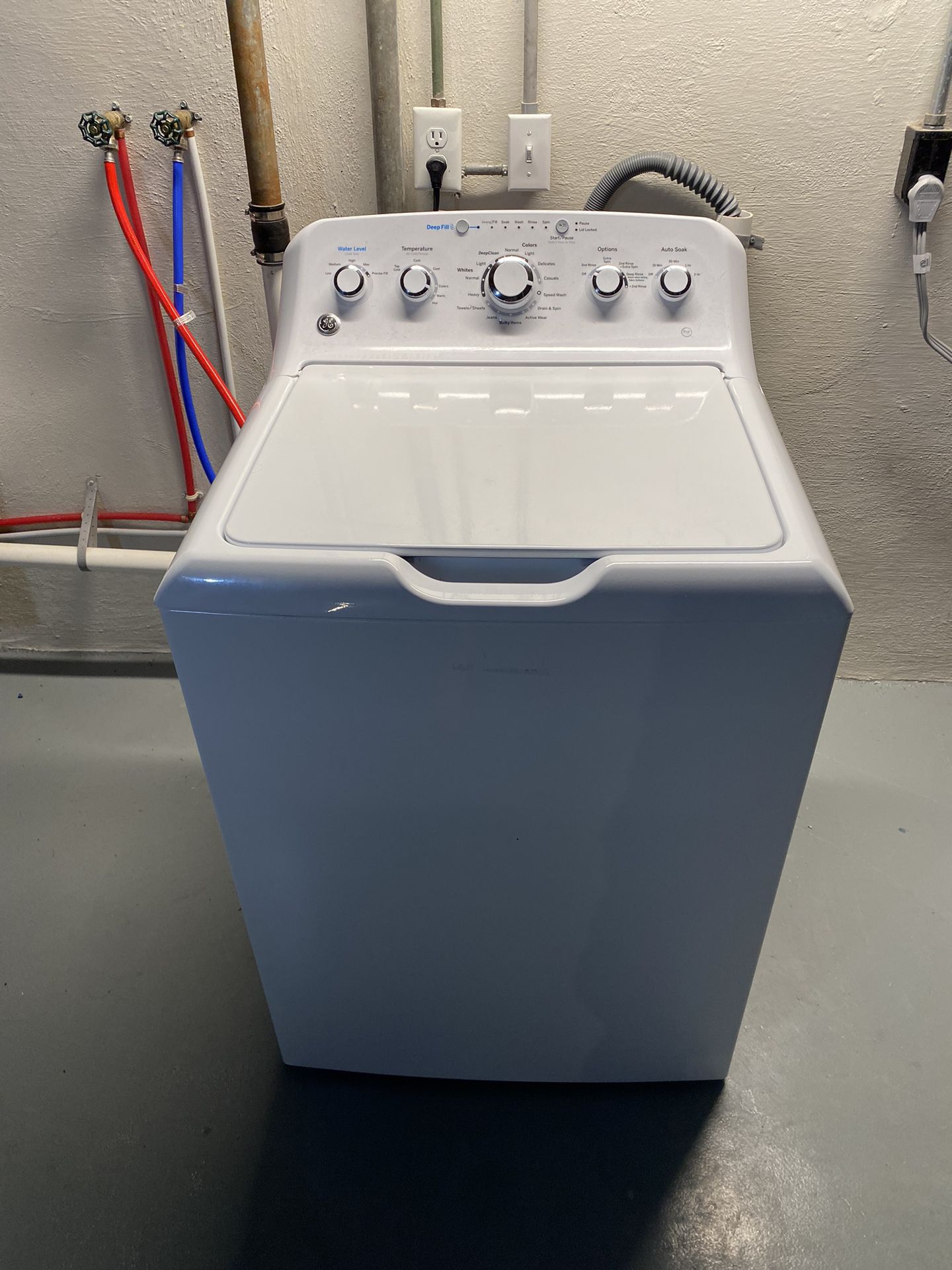 GE washer And Dryer