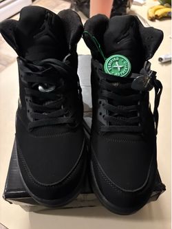 Jordan black trainers