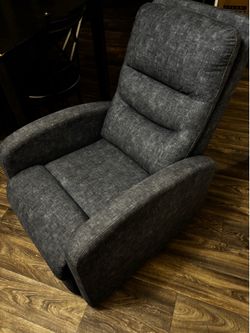 Recliner Chair (Navy Blue.)